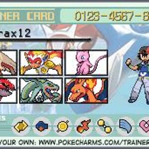 my trainer card