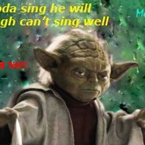 Yoda can't sing