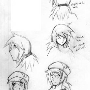 "Lavi Angles"
Hehe~ Just random doodles of Lav at different angles. ._.; Just ignore the big white rectangle.. There was one that I really didn't like