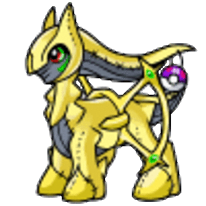 My Shiny Arceus pokeplushy