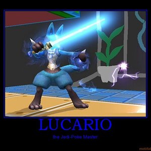 Lucario - The Jedi-Poke master