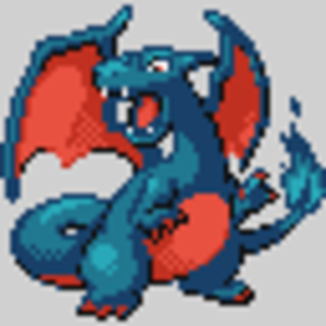 Blue Charizard