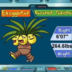 Height And Weight Of Exeggutor