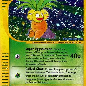 Exeggutor Pokemon Card