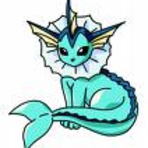 MY FAVORITE EEVEE EVOLUTION VAPOREON :)