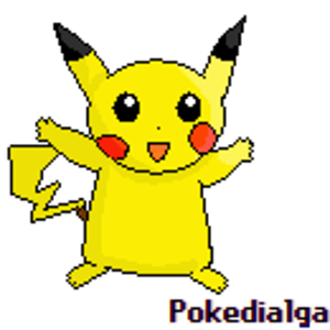 Pikachu! Prove that PAINT is still a great program to draw with!