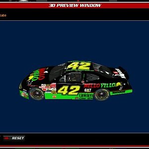 #42 Mello Yello Pontiac, my personal favorite race car.
