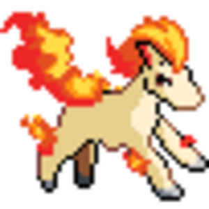 Ponyta Yellow