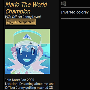 Mario Inverted!