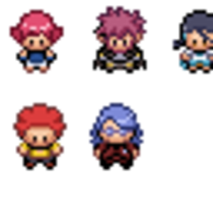 Sinnoh Leaders Fire Red Style