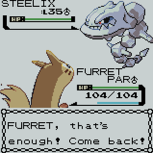 FURRET, that's enough! Come back!. Done with D/P Sprites.Took long to make it. ^_^.