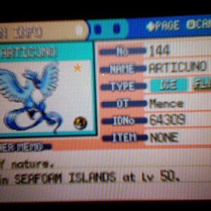 Shiny Articuno