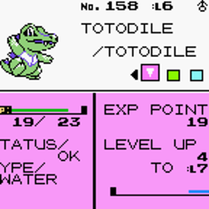 My Shiny Totodile On Crystal