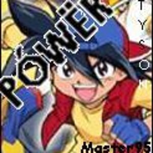 Tyson from Beyblade V-Force...if you see carefully you can see there Tyson is written and Master95 also, It's one of my Fav.