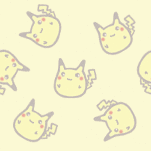 Pikachu Background - can be used for Windows XP desktops (just tile it)