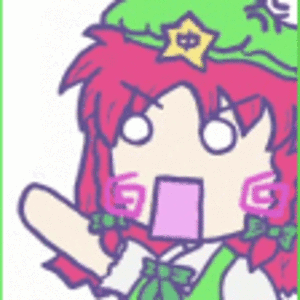 Twelth avy - Featuring Hong Meirin from Touhou 6 - Embodiment of Scarlet Devil. Done in the style of Vocaloid's Hachune Miku.