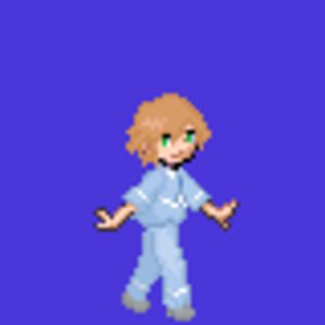 This is one of my random characters... I think I could have done better on the hair.