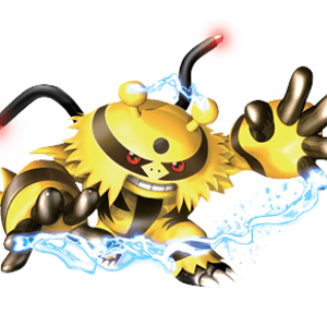 Featuring Electivire from Pokemon; Found on Planet Renders.