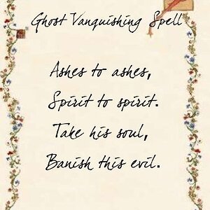 Ghost Vanquishing Spell