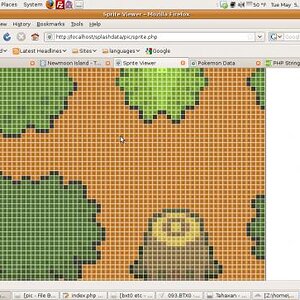 its my new and improved sprite viewer, which is now greater to PokeTex (equal to my hacked-list version). However, this remains a viewer, not an edito