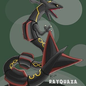The Shadow Rayquaza Itself...