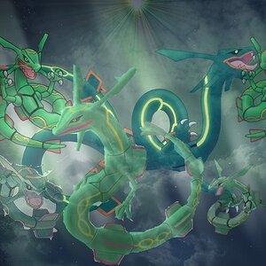 Rayquaza blend