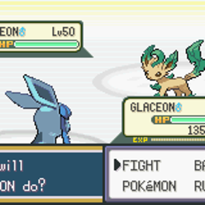 Glaceon Vs. Leafeon