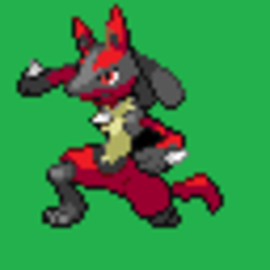 Red Lucario.  Will be included in Stone X.