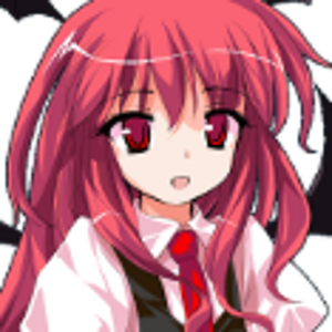 22nd avy. Featuring Koakuma, an unnamed mid-boss from Touhou 6 - Embodiment of Scarlet Devil.