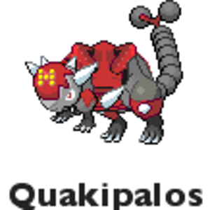 Type:Rock
Species: Quake pokemon
Pokedex entry: A Mountain dweller, this pokemon can withstand temperatures of up to 6,000 degrees in its hardened ski