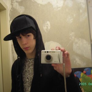 Me...
In the mirror.