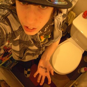 Me...
AT THE TOILET xD!