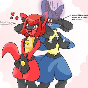 Lucario and Jocario