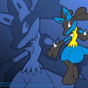 Wallpaper Lucario