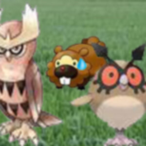 Shun every bidoof or destroy them!