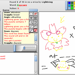 Aegis = ...Aegis
Snapple = Gretchen Weiners
Lightning = Lightning
Dean = Sonic Thrust

(Why did I bother introducing everyone?)

We were playing Picti