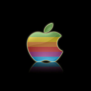 Multi Coloured Apple