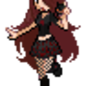 Gothgirl trainer, they train dark, poisen, ghost, and psycic