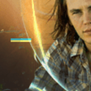 Here's a banner that I had made.  It's Taylor Kitsch.  I'm pretty sure in this picture he's posing as Tim Riggins from FNL though.