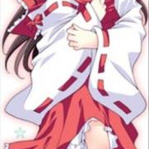 Reimu Hugging Pillow (?) - Back