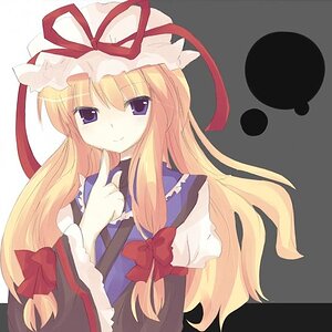 Yukari Yakumo = Thinking (?)