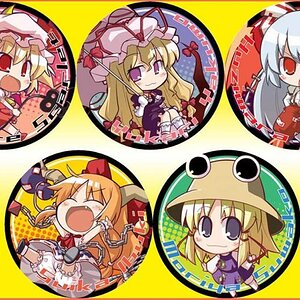 Flandre / Yukari / Mokou / Suika / Suwako