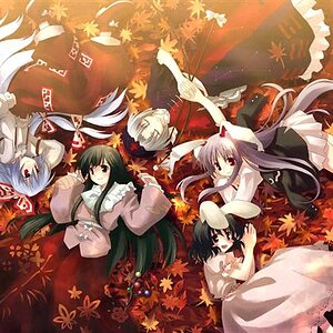 Mokou / Kaguya / Eirin / Reisen / Tewi (Tei)