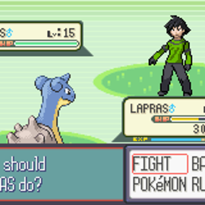 Oh noes, he's pwing my Lapras...