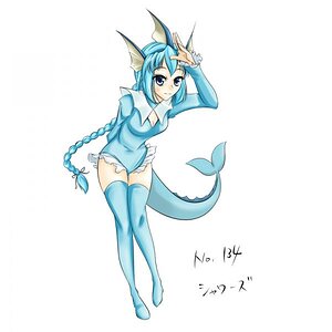 Vaporeon Gijinka