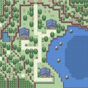 Starter town where you aquire your Pokemon from your friend who claims you left it round there house the previous night.