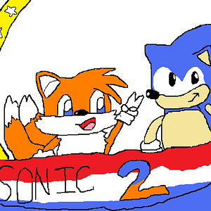 Sonic 2 Title Screen