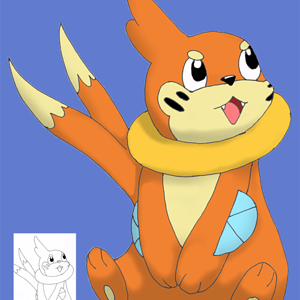 I figured out how to color line art with Ps. So what do you think?