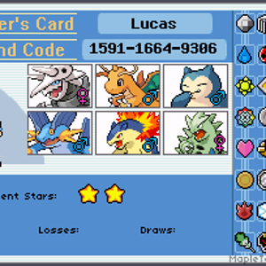 my trainer card