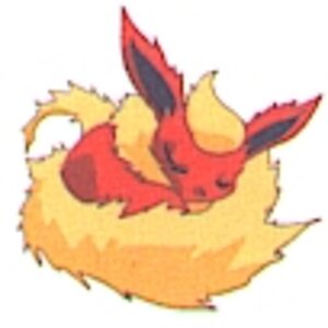 Sleeping Flareon